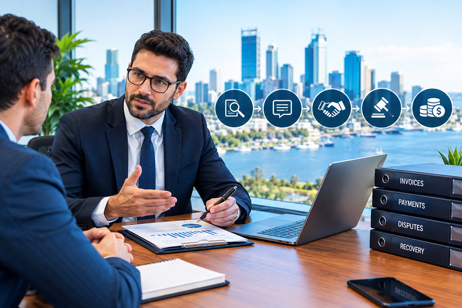 Perth commercial debt collection agency resolving complex B2B payment disputes